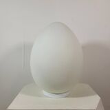 Vintage Vianne egg lamp in opaline 1970s