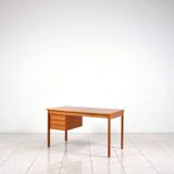Teak writing desk by Peter Lovig Nielsen for Løvig