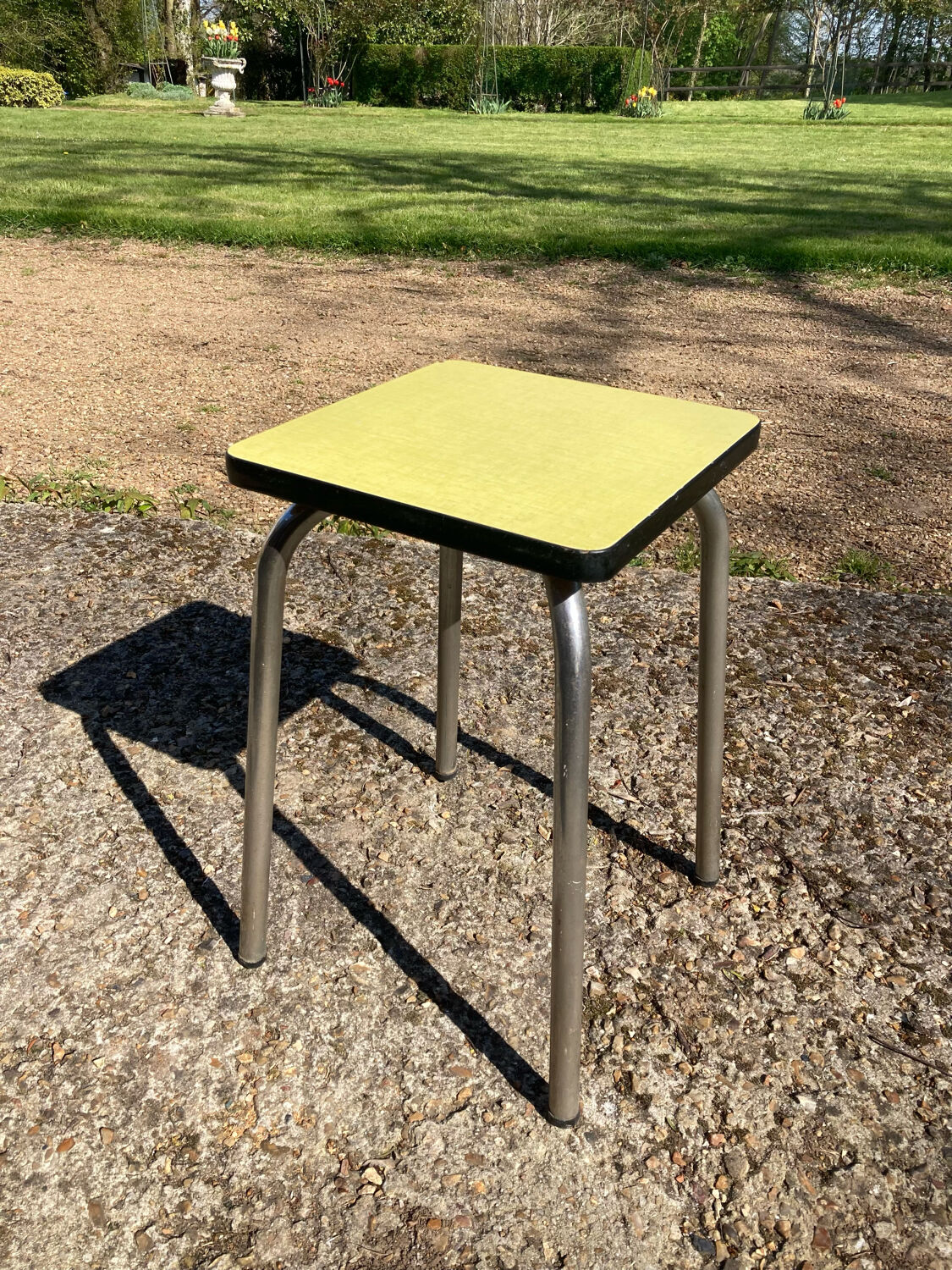 Vintage formica stool
