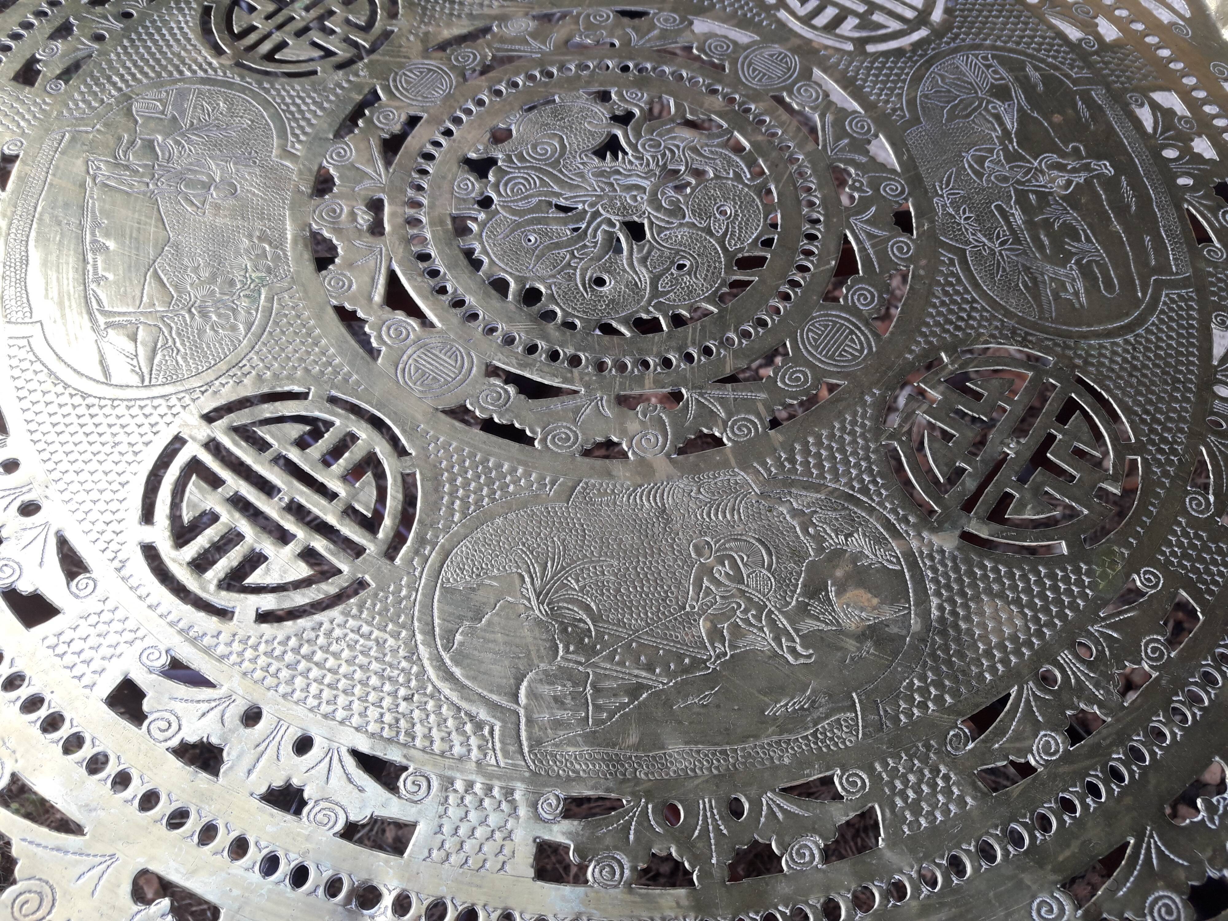 19th century Asian tea table