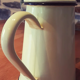Cafetière émaillé vert mint