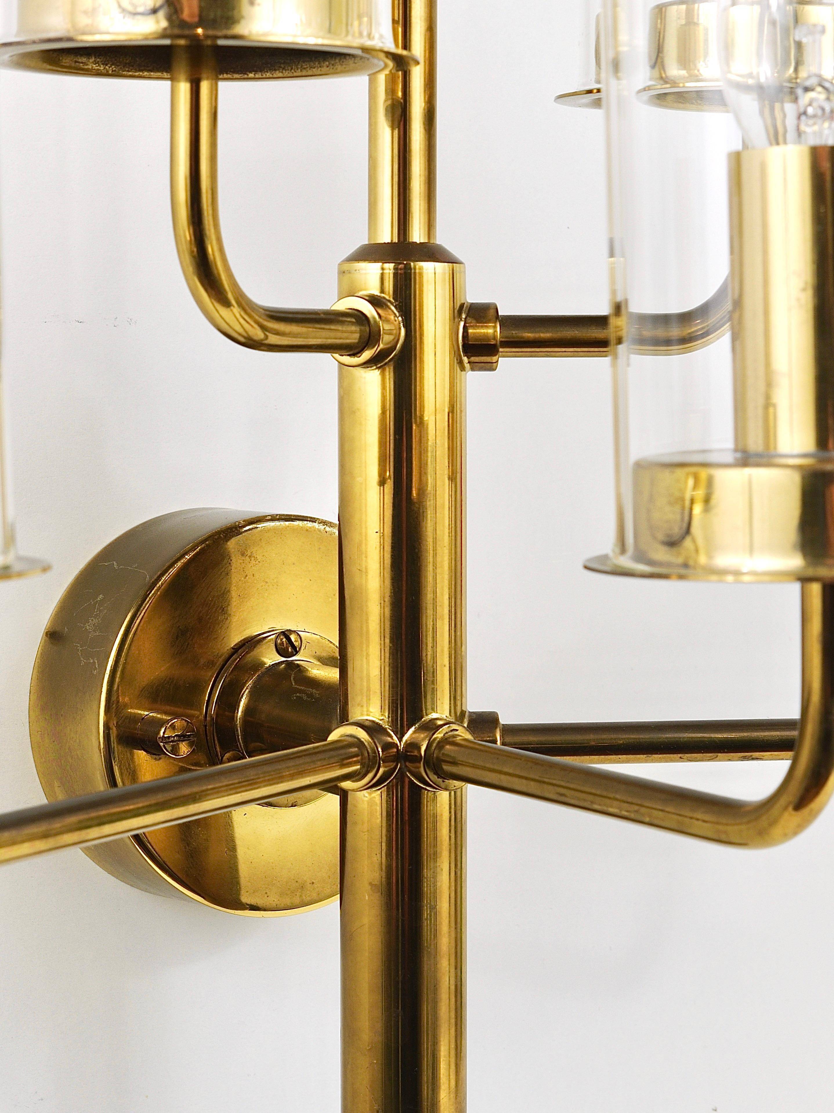 Hans-Agne Jakobsson Sonata Wall Light with 5 Arms, Mid-Century Style, Markaryd, 1960