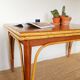 Rattan extension table