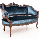 Antique sofa, France, late 19th century.