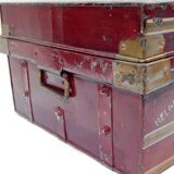 Original Patina Metal Vanity Trunk