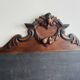 Large ancient carved wooden pediment, early 20th century
