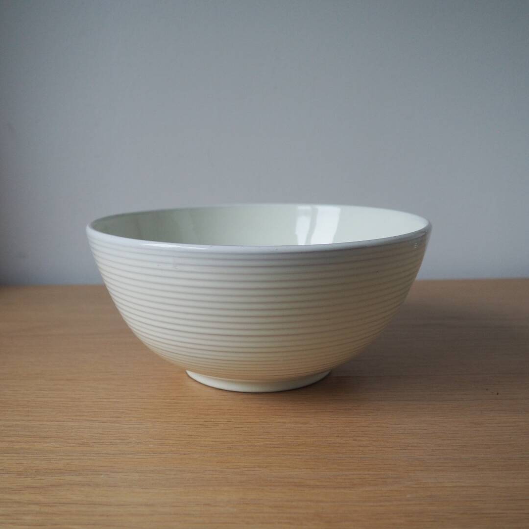 Adco ribbed bowl 1950s-1970s