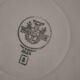 Set of 8 Villeroy & Boch Saar pattern plates, powder pink, 1950s