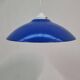 Sheet metal pendant lamp from the 80s