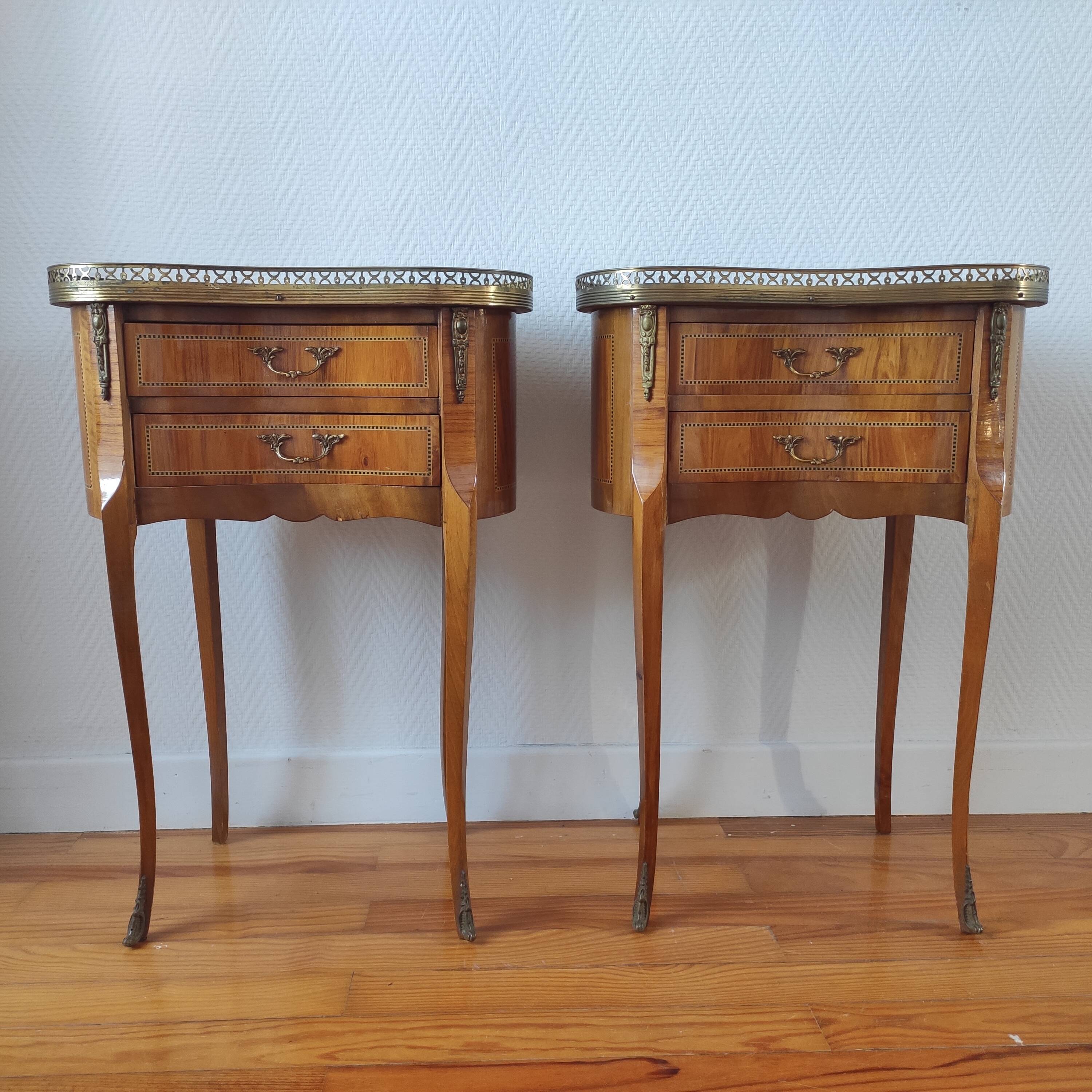Pair of bedside tables