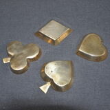 Empty solid brass pockets