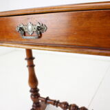 Solid Wood and Veneer Sewing Table, circa 1895