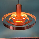 Vintage 1960s Fibonacci pendant in copper by Sofus Frandsen for Fog and Mørup