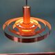 Vintage 1960s Fibonacci pendant in copper by Sofus Frandsen for Fog and Mørup