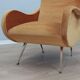 Fauteuils en velours style Lady du milieu du siècle des années 1960