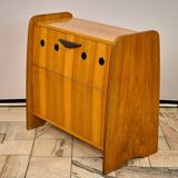 Armoire à literie du milieu du siècle, années 1960, Tchécoslovaquie