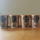 Suite de 4 mugs vintage