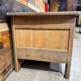 Antique chest in cherry wood