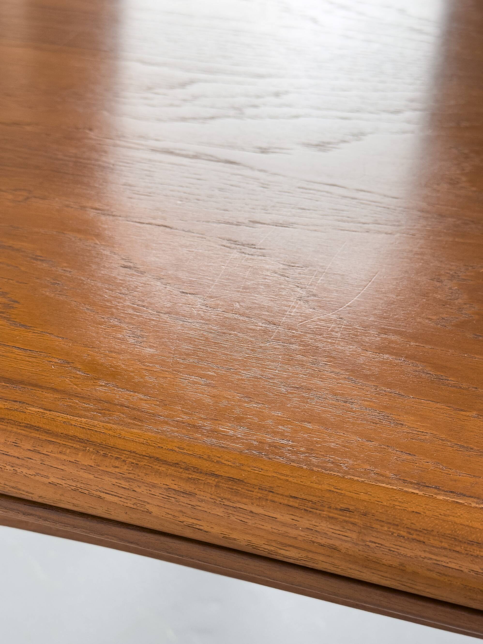 Teak Extendable Dining Table by Svend Aage Madsen for K. Knudsen & Son, 196