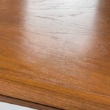 Teak Extendable Dining Table by Svend Aage Madsen for K. Knudsen & Son, 196