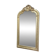 Large vintage French mantel mirror baroque wooden frame