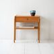 Vintage Scandinavian Oak Bedside Table, 1950s/60s