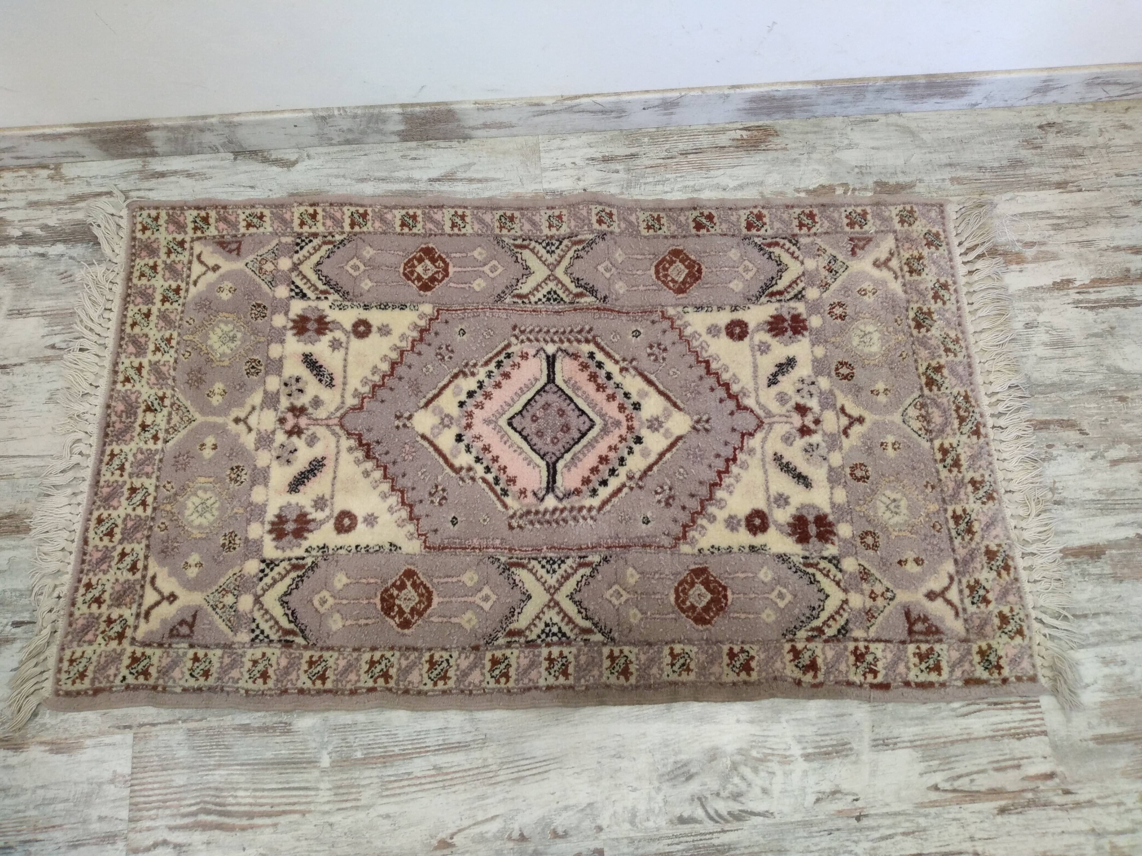 Tapis marocain nouer main Extra supérieur 156x83cm