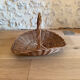 Vintage wicker basket