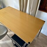 USM Haller desk in natural lacquered beech
