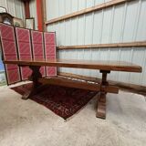 Table de monastère en bois massif