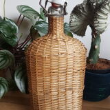 Pilgrim's gourd covered with wicker