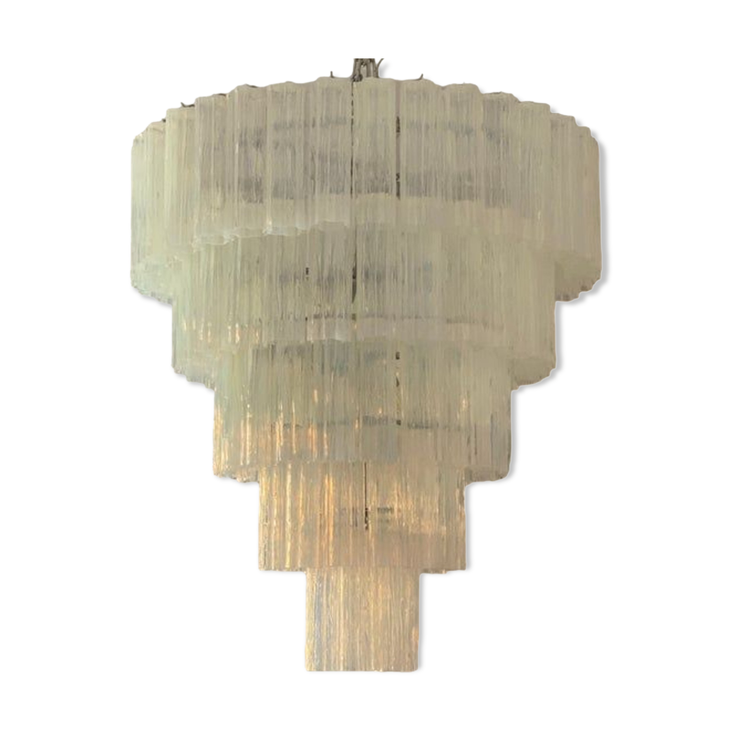 Contemporary murano glass chandelier