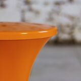 Tabouret Tam Tam orange par Henry Massonnet pour Stamp, 1970