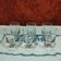 Set of 6 stemmed glasses from the 70s