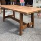 Wooden monastery table
