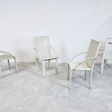 Carlo bartoli dining chairs for matteo grassi, 1980s
