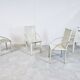 Carlo bartoli dining chairs for matteo grassi, 1980s