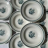 Gien flower plates
