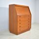Teak Secretary by Dyrlund denmark 1960s desk Vintage Mid Century 
