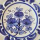 Ceramic wall plate signed HNOS Martinez Spain