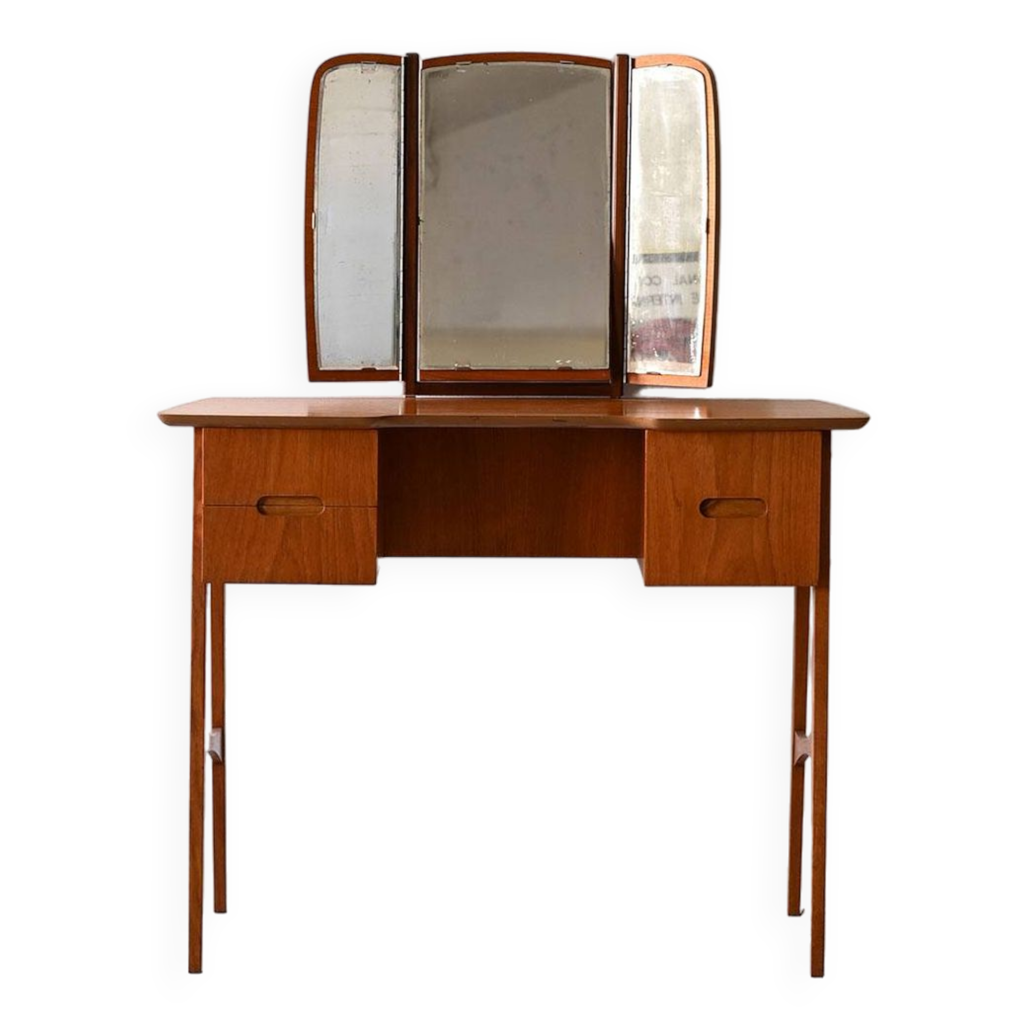 Scandinavian dressing table with mirror