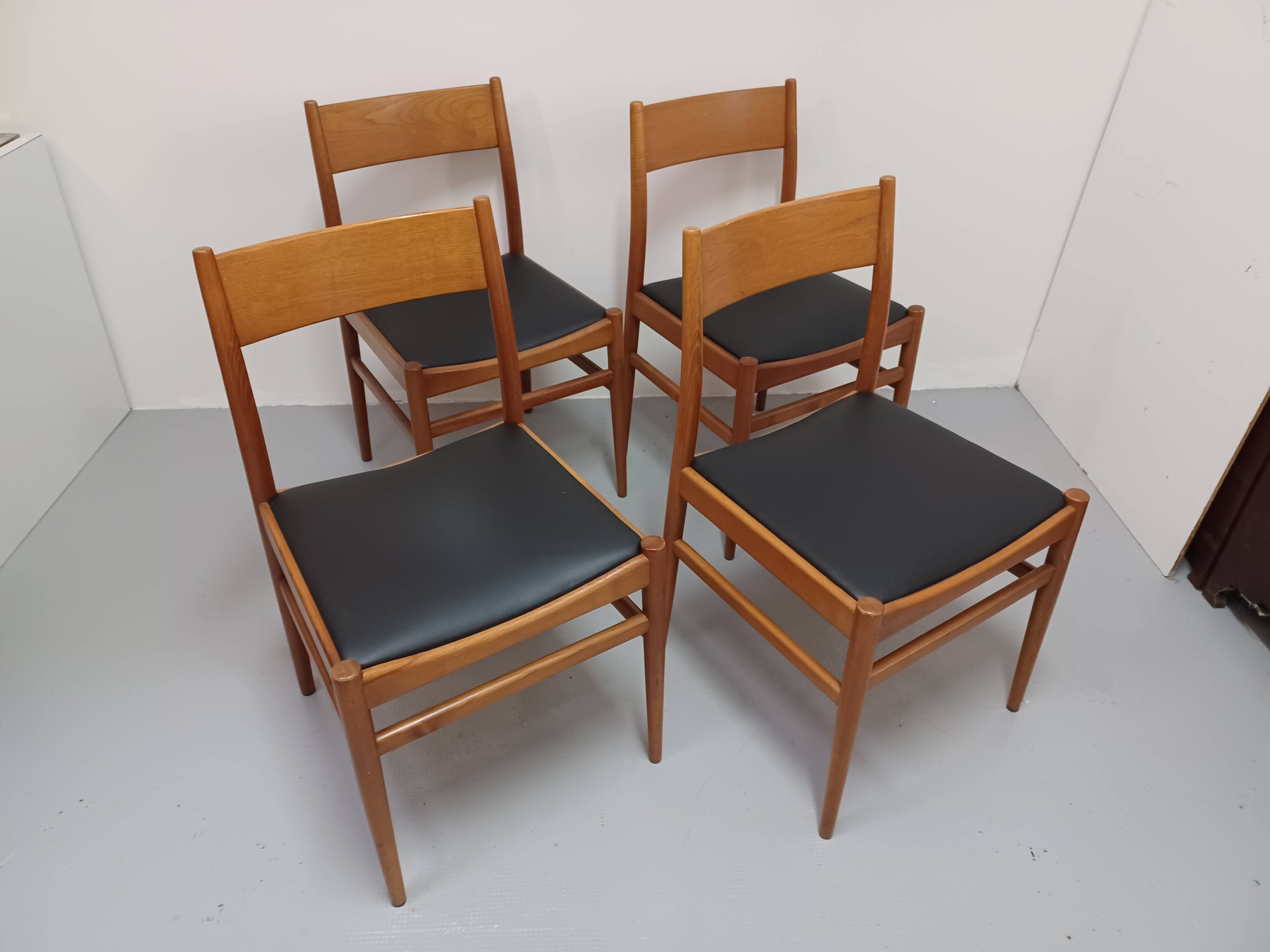 4 chairs, Made in Italy, 60'S