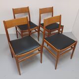 4 chairs, Made in Italy, 60'S
