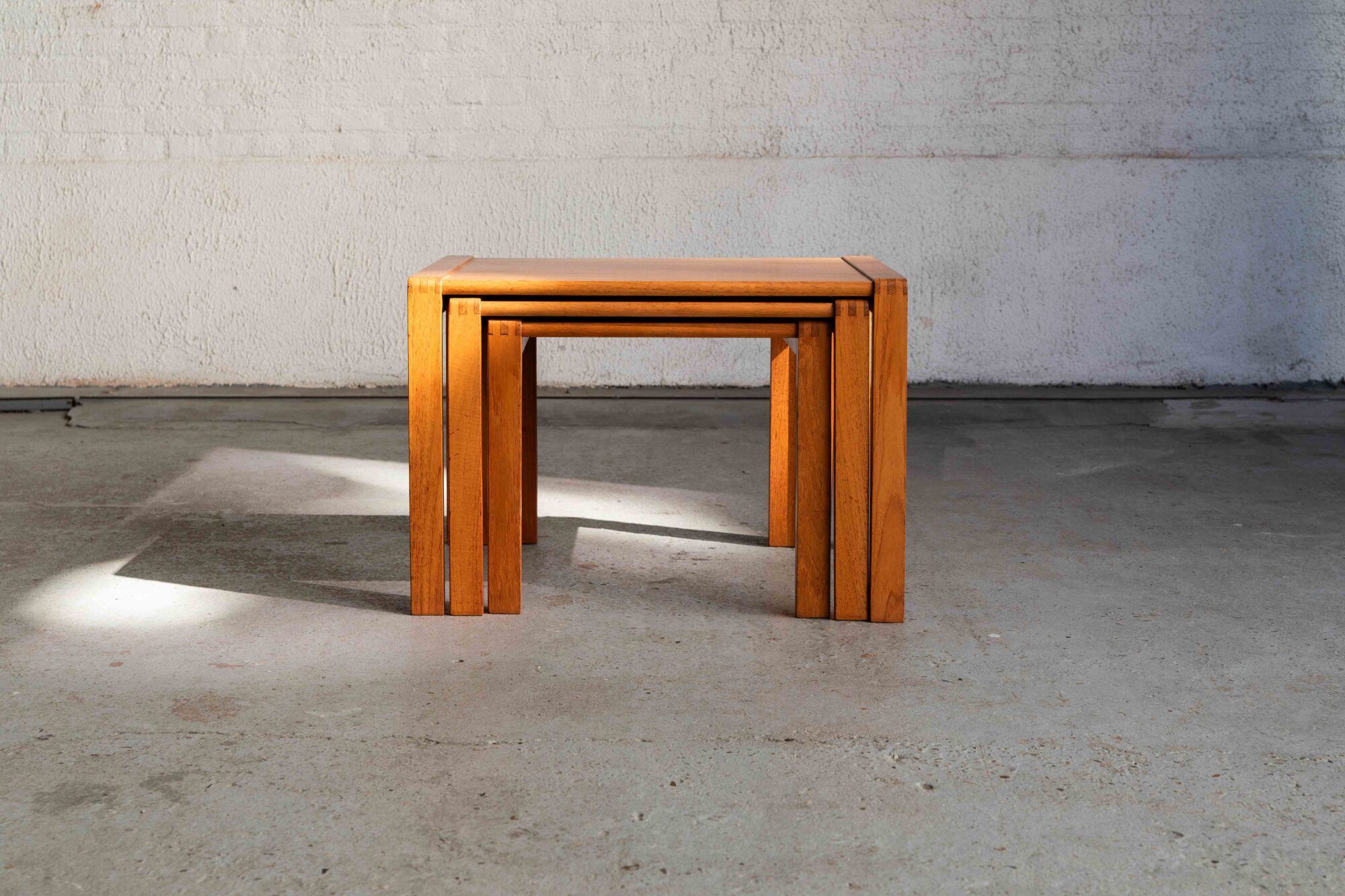 Ensemble de 3 tables gigognes par Aksel Kjersgaard