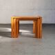 Ensemble de 3 tables gigognes par Aksel Kjersgaard