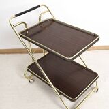 Trolley, bar service, folding table, in formica