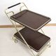 Trolley, bar service, folding table, in formica