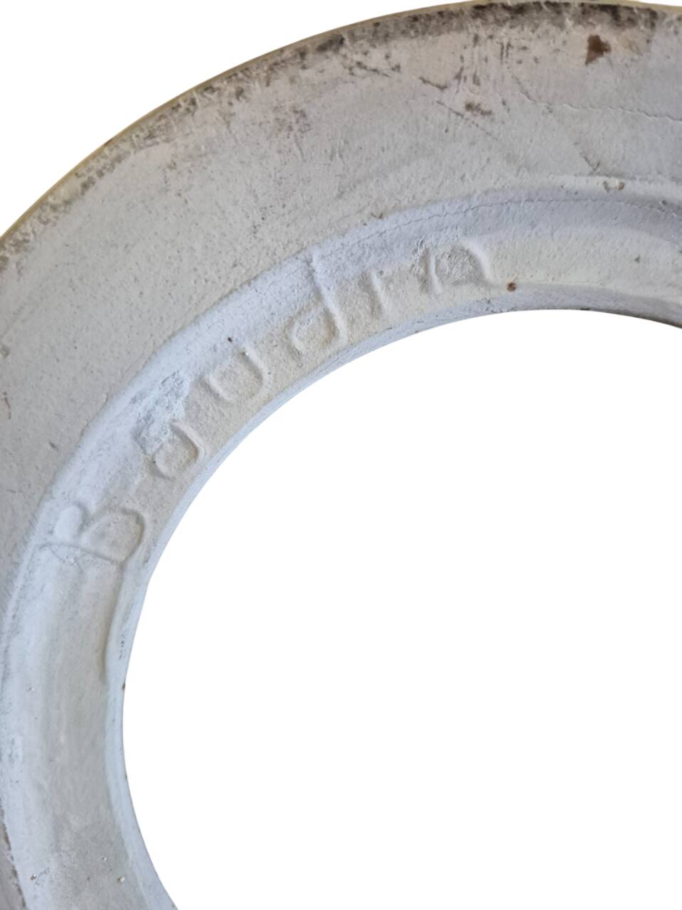 Ceramic lamp signed Baudin