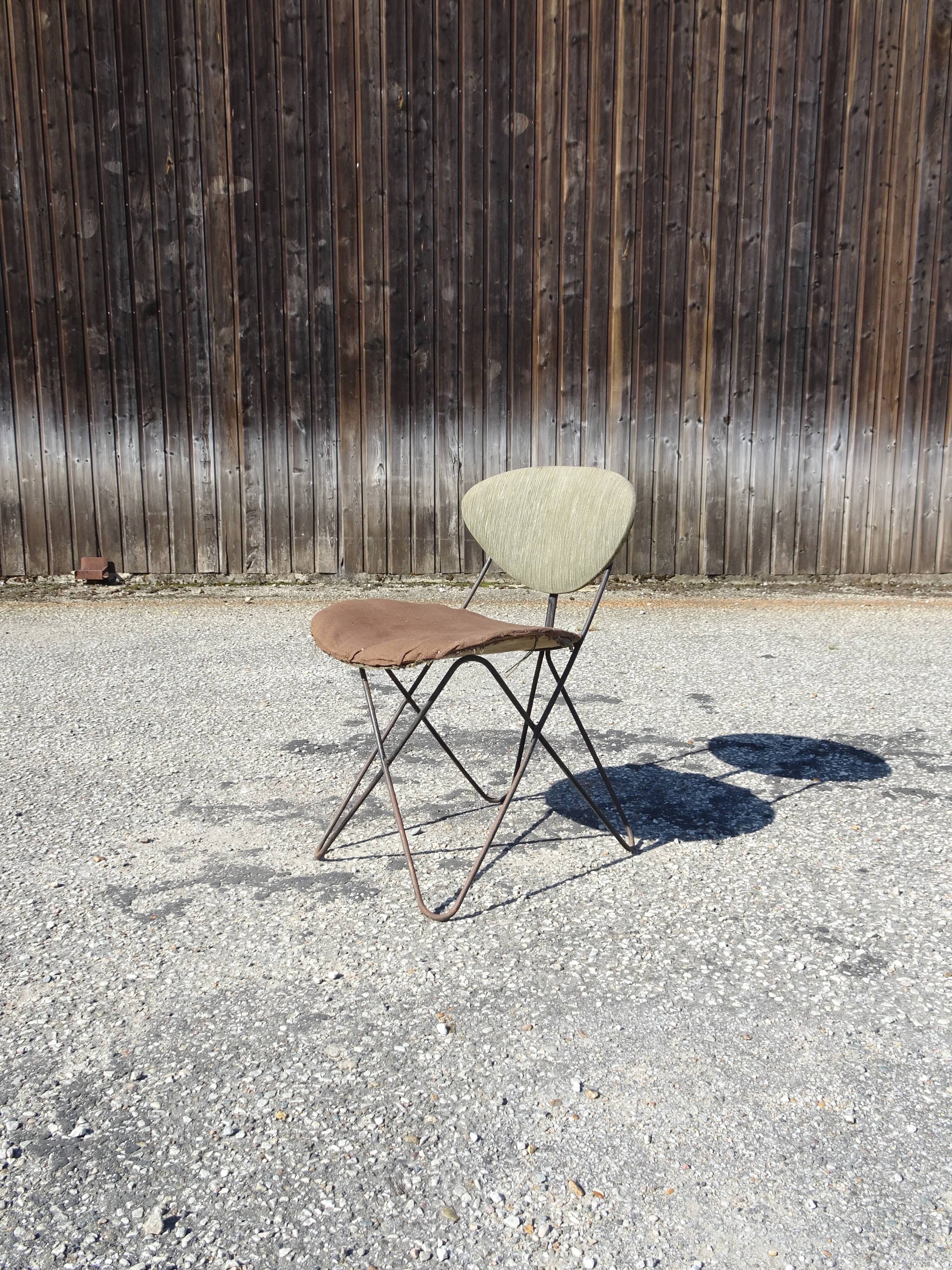 Chair by Raoul Guys, model Anthony, Airborne edition, around 1954.