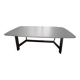 Table design Alex by Charles Ellade with or without its 6 chairs.